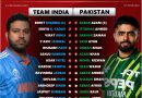 India vs Pakistan 2024 Which Team has a Better Squad Overall