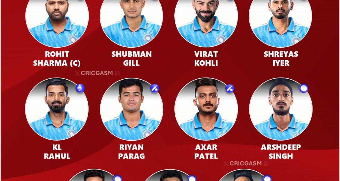 Team India Best Playing 11 Revealed for 1st ODI vs Sri Lanka