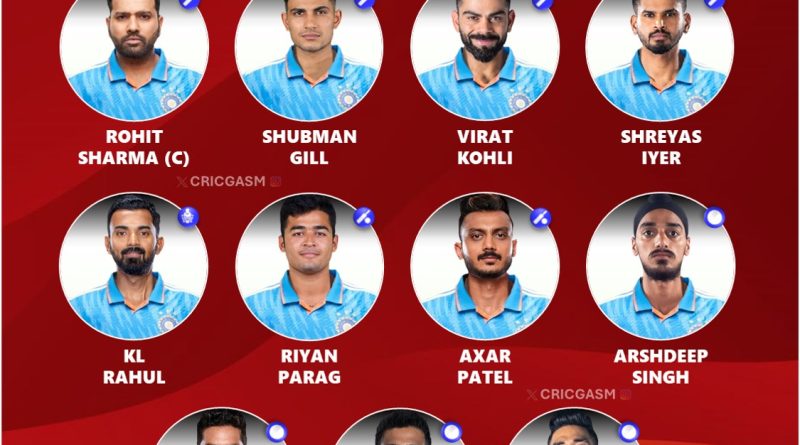 Team India Best Playing 11 Revealed for 1st ODI vs Sri Lanka