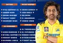 IPL 2025 Chennai Super Kings (CSK) Confirmed Squad List