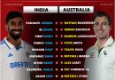 India vs Australia 1st Test 2024 Best Playing 11 - No Rohit Sharma