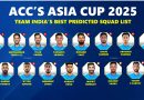 Asia Cup 2025 Team India Best Predicted Squad and Key Players