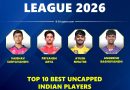 IPL 2026 Top 10 Uncapped Indian Players Set to Breakout This Season