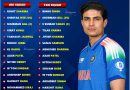 India vs Australia 2025 Full Official ODI and T20 Squad Players List
